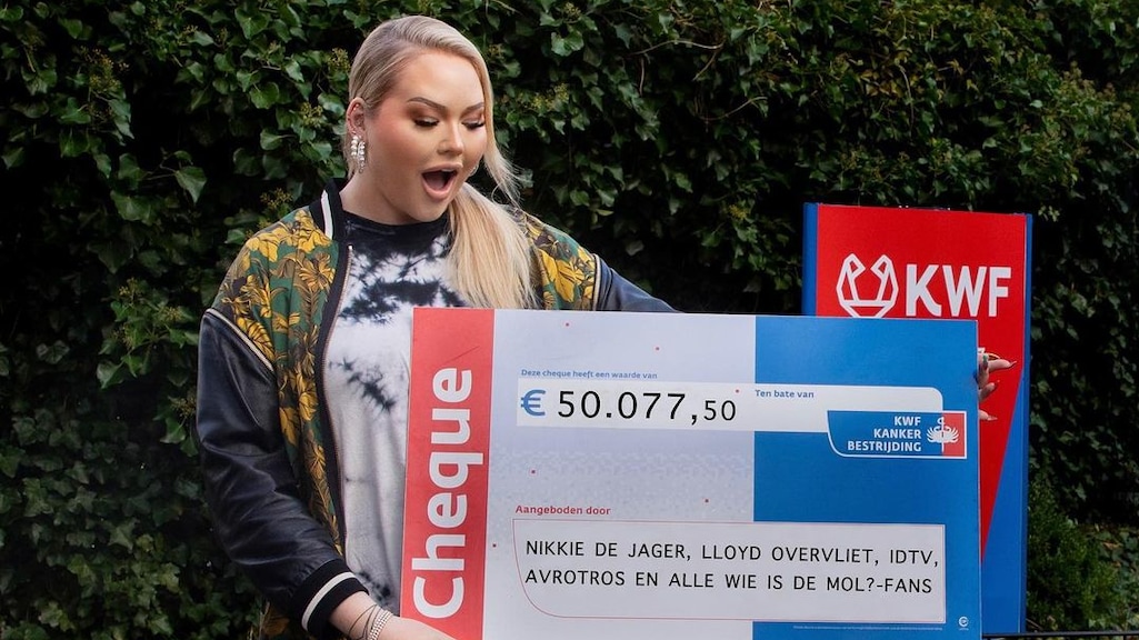 WIDM-actie levert het KWF 50.000 euro op