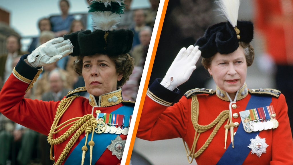 Olivia Colman in 'The Crown' en Queen Elizabeth