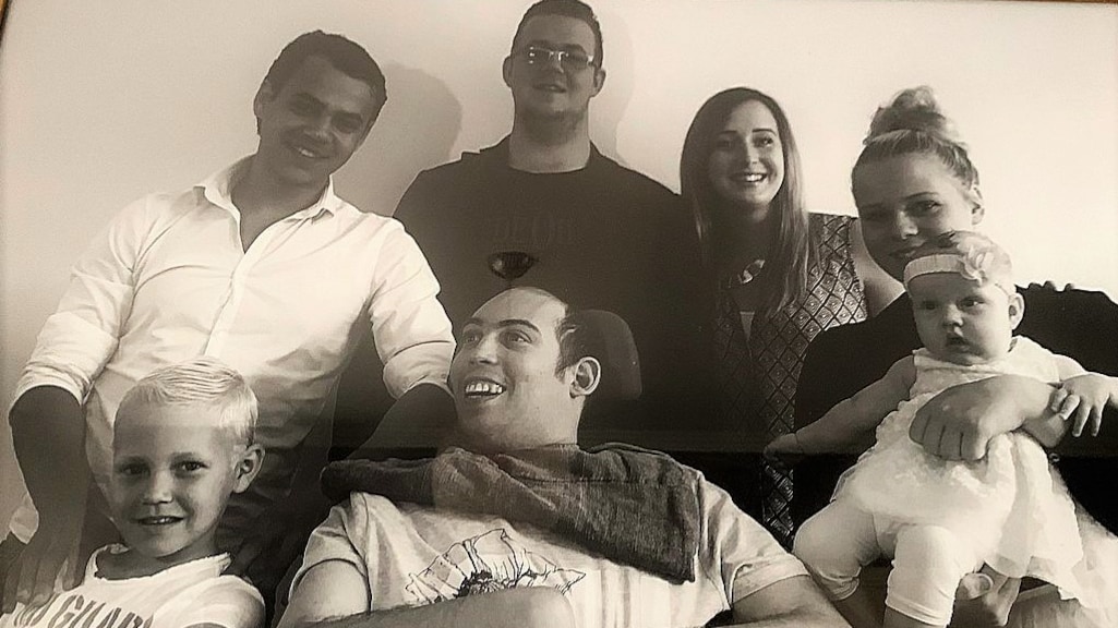 Wesley, samen met zijn twee broers en twee zussen