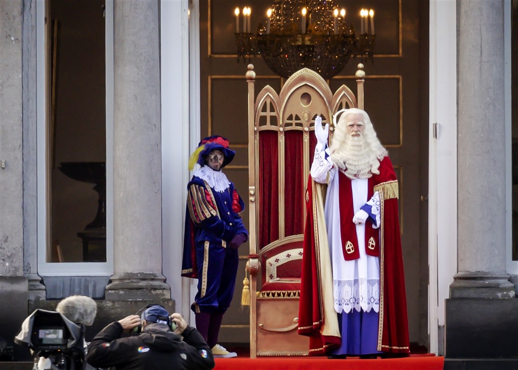 Sinterklaas is aangekomen op Dieuwertje Blokkade