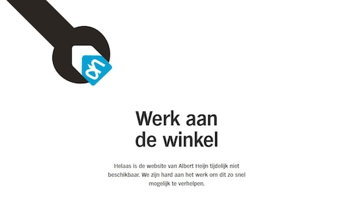 Klachtenregen na urenlange storing website en app Albert Heijn