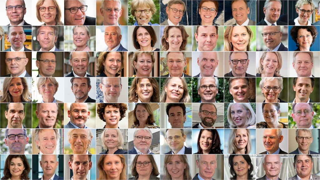 Een gedeelte van de onderzochte bestuursleden