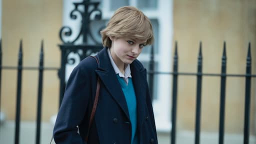 'Prinses Diana' lag in ziekenhuis tijdens The Crown-opnames