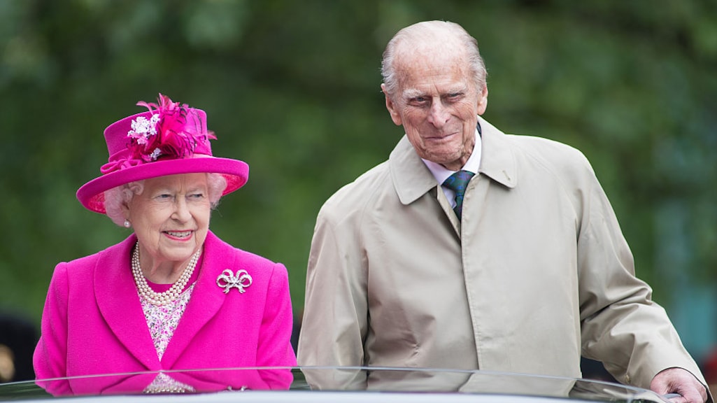 Queen Elizabeth en prins Philip