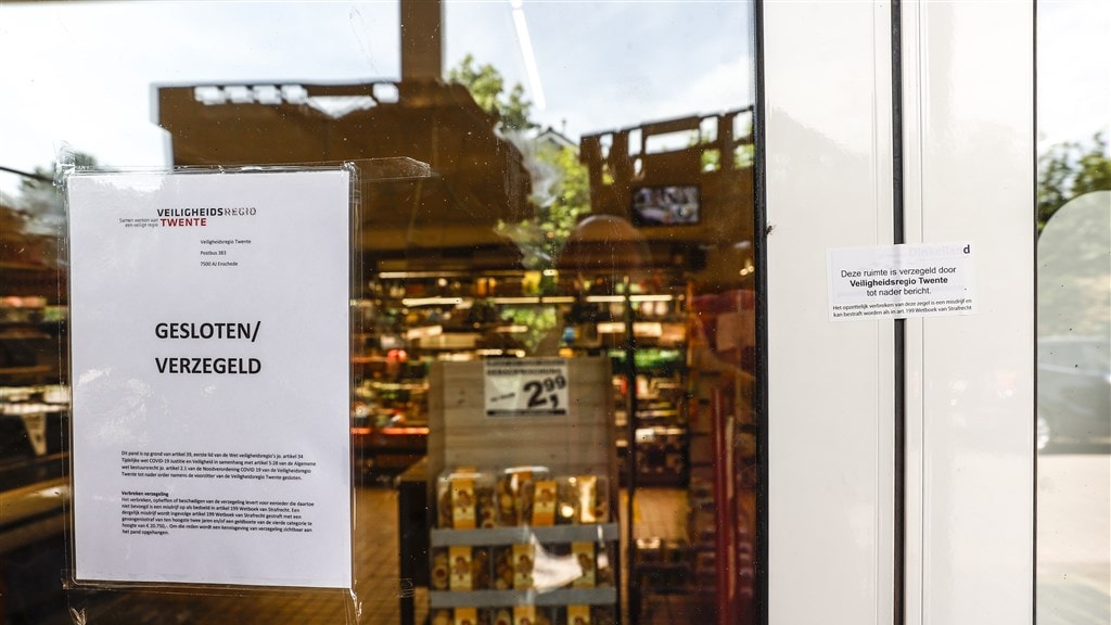 Meer dan 100 bedrijven gesloten vanwege schenden coronarichtlijnen