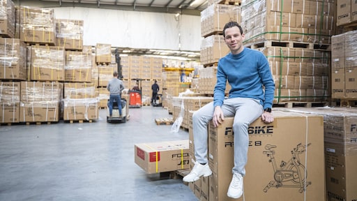 Run op thuissportapparaten, fietstrainers wereldwijd uitverkocht