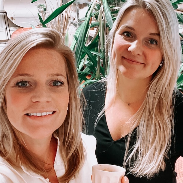 Marinthe en Merel Olde Kalter.