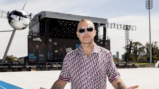 Robbie Williams kan steeds beter met zichzelf leven