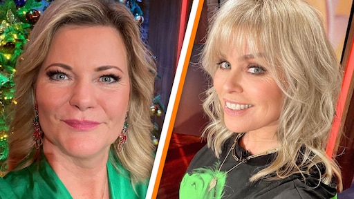 Justine Marcella bevrijdt Bridget Maasland na opnames