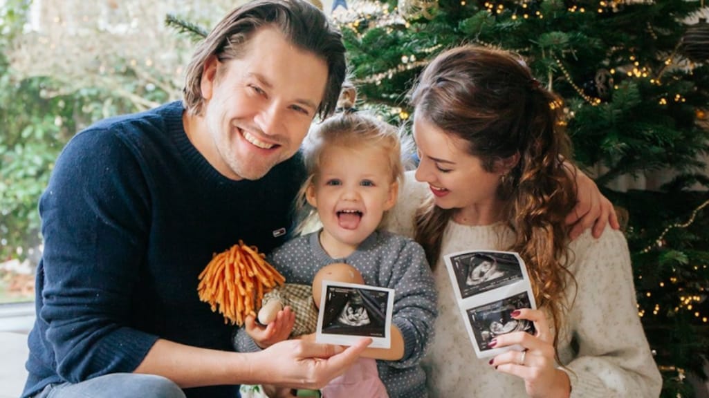 Vrouw GTST-acteur Ferri Somogyi in verwachting van tweeling