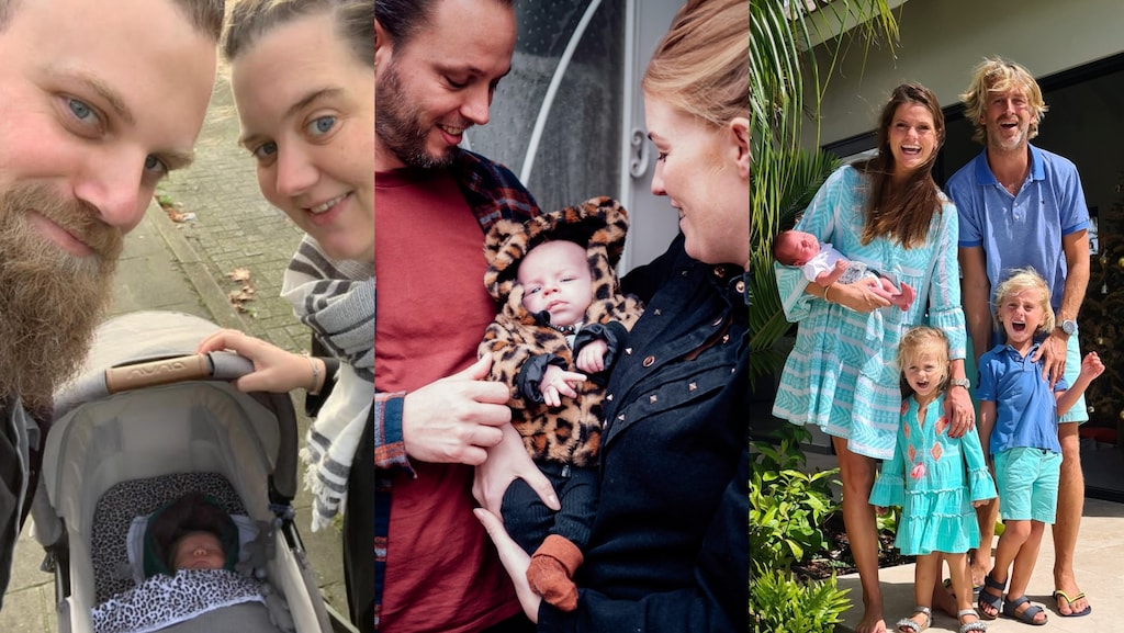 Baby's Juul, Fedde en Louise zijn 'coronials': 'Haar vader mocht de afdeling niet op'