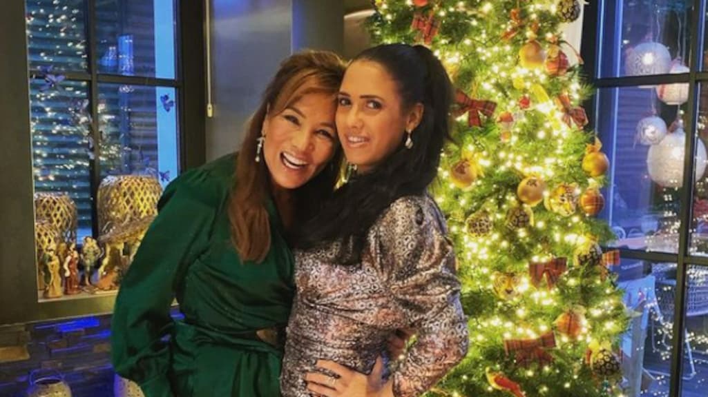 Patty Brard en dochter na jaren weer samen met kerst