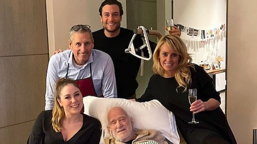 Gert Verhulst en familie nemen afscheid van vader Jos