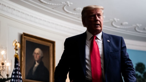 Trump belooft (voor het eerst) ordelijke machtsoverdracht