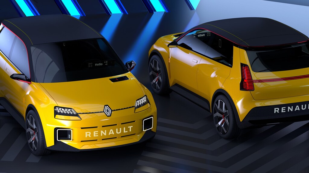 Prototype van de nieuwe Renault 5.