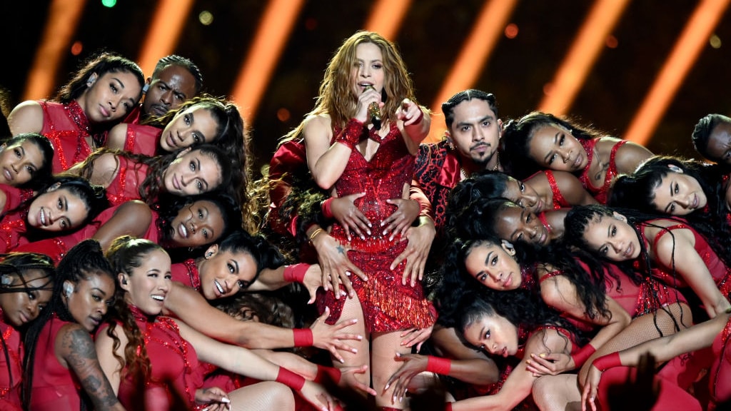 Shakira tijdens een optreden, begin vorig jaar.