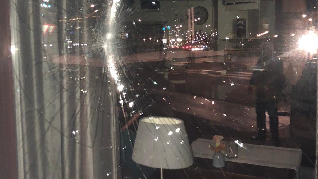 Een foto van het hotel van binnenuit.