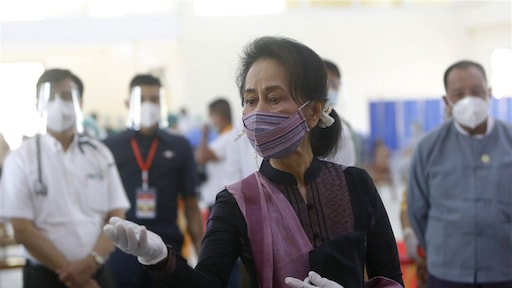 Regeringsleider Myanmar opgepakt, leger zegt aan de macht te zijn