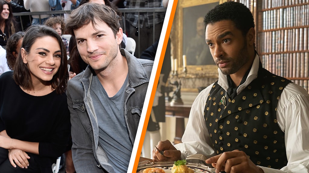 Ashton Kutcher dacht dat Mila porno keek, maar was Bridgerton