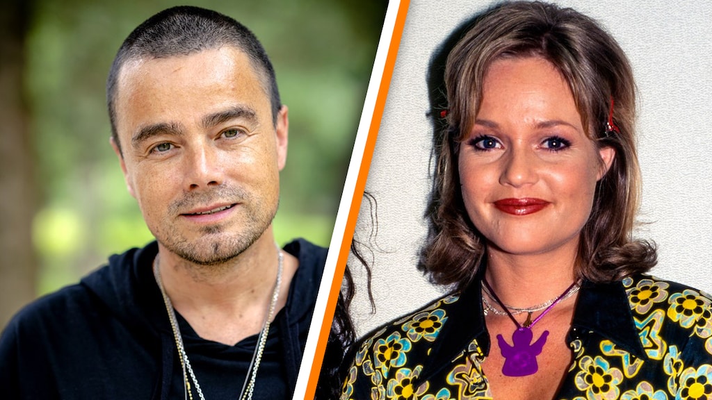 Dinand Woesthoff viert 'feest' bij graf Guusje Nederhorst