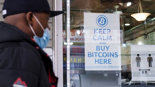 Record: bitcoin breekt door grens van 50.000 dollar