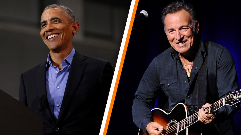 Barack Obama en Bruce Springsteen maken samen podcast