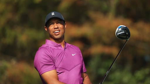 Golficoon Tiger Woods ernstig gewond geraakt bij auto-ongeluk