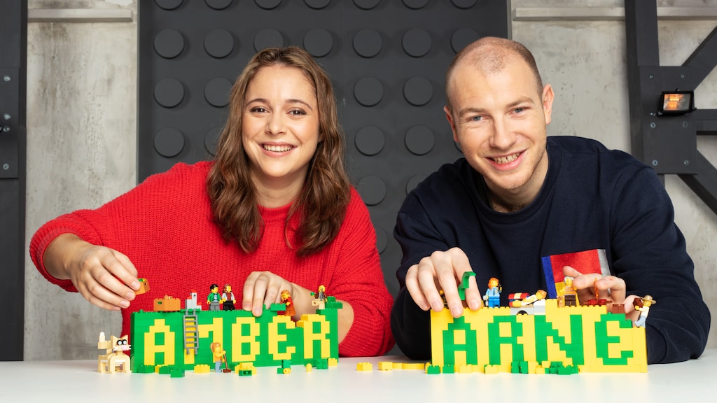 Amber en Arne LEGO Masters