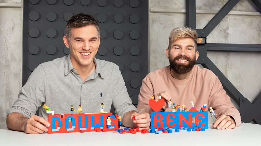 Douwe en Rene LEGO Masters