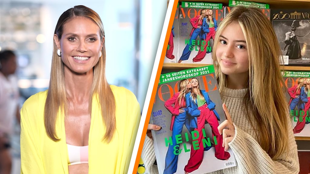 Heidi Klum stak stokje voor modellencarrière dochter