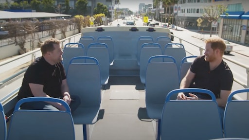 Harry openhartig over 'giftige' situatie Megxit bij James Corden