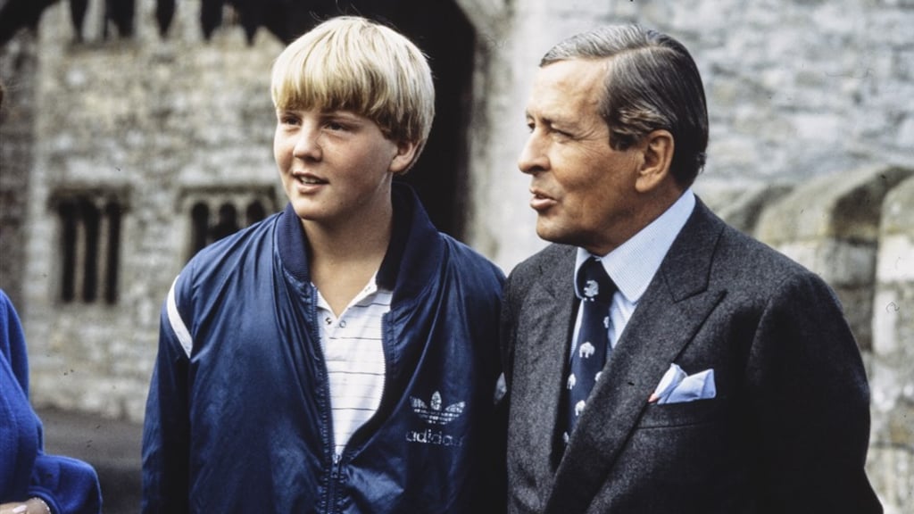 Willem-Alexander in Wales