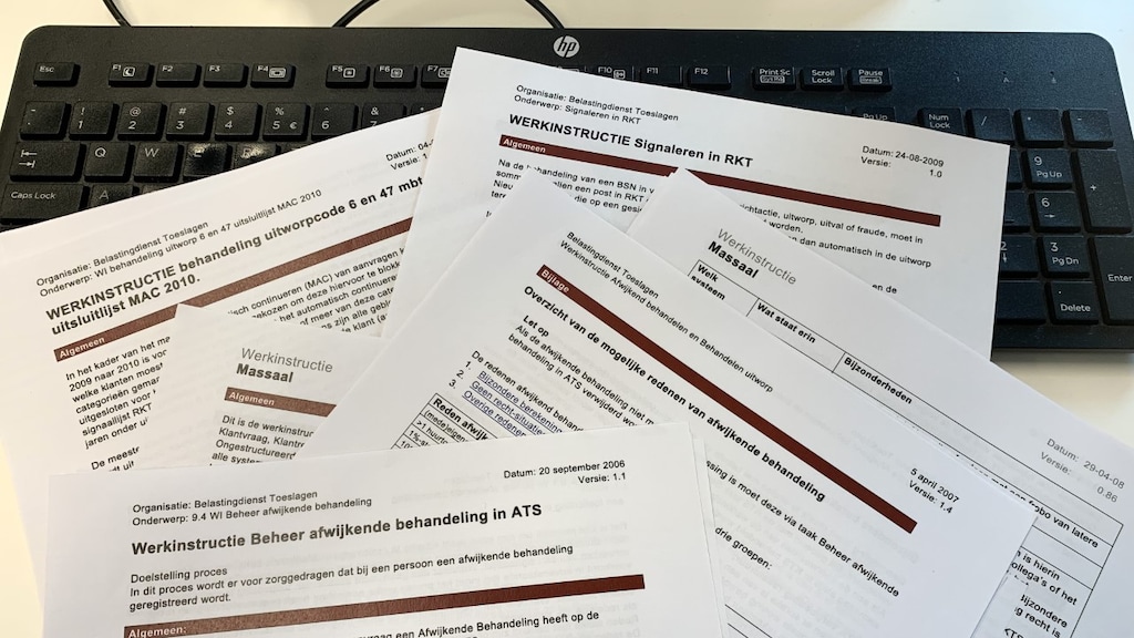 Vertrouwelijke stukken bevestigen: toeslagenschandaal veel groter