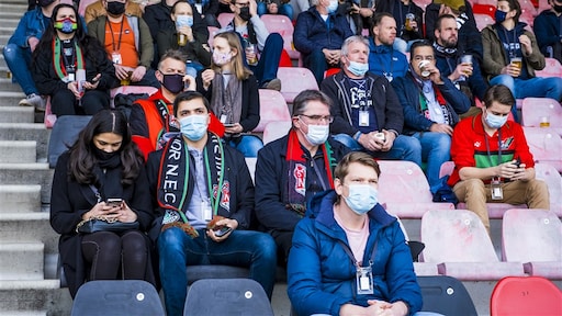 Mogelijk één supporter besmet tijdens Fieldlab-voetbalwedstrijd