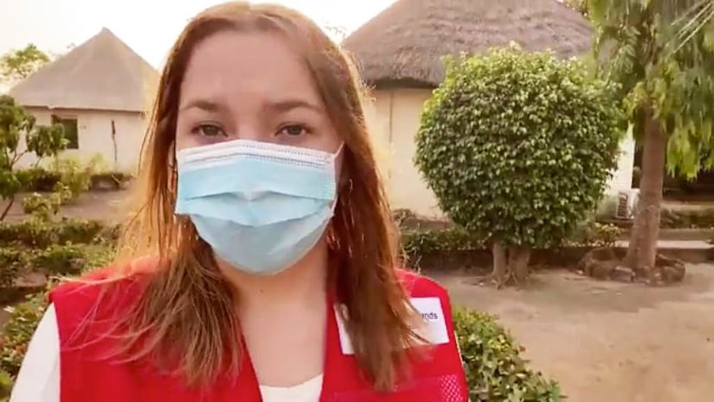 Naomi werkt in ebolagebied: 'Familie van hulpverleners vindt werk riskant'