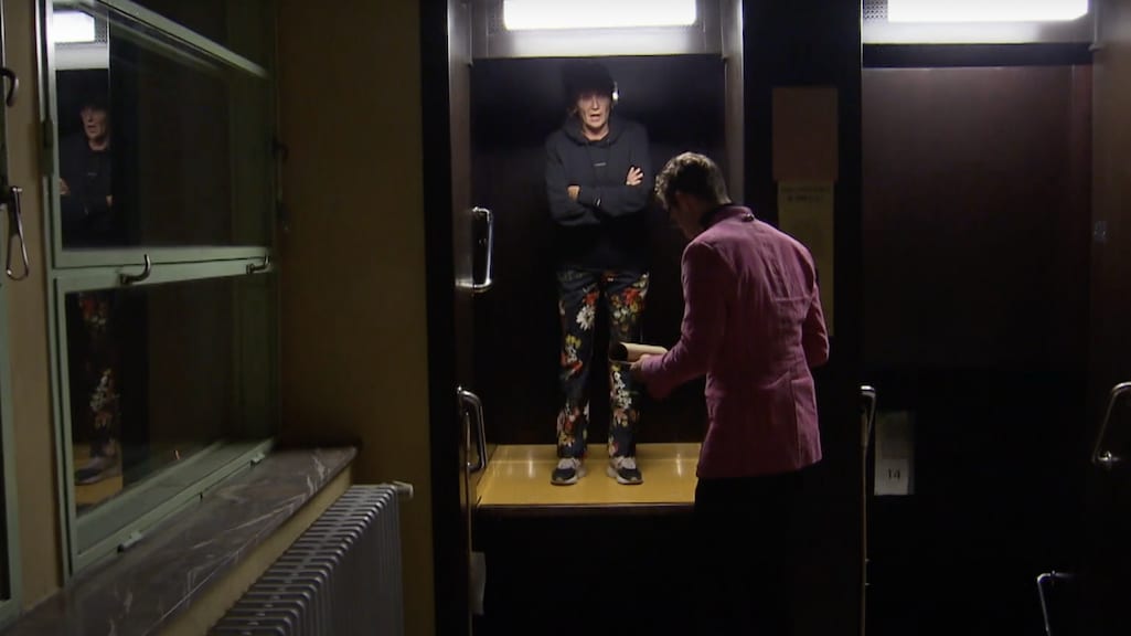 Renée in 'meeliften'