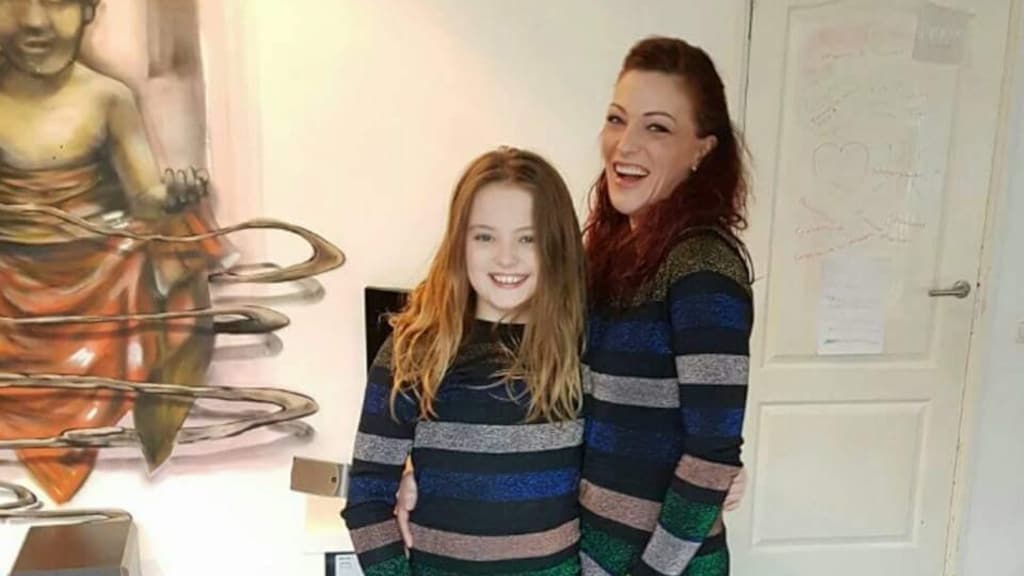 "Ik ben niet beter geworden om mijn dochter te zien aftakelen", zegt Chantal.