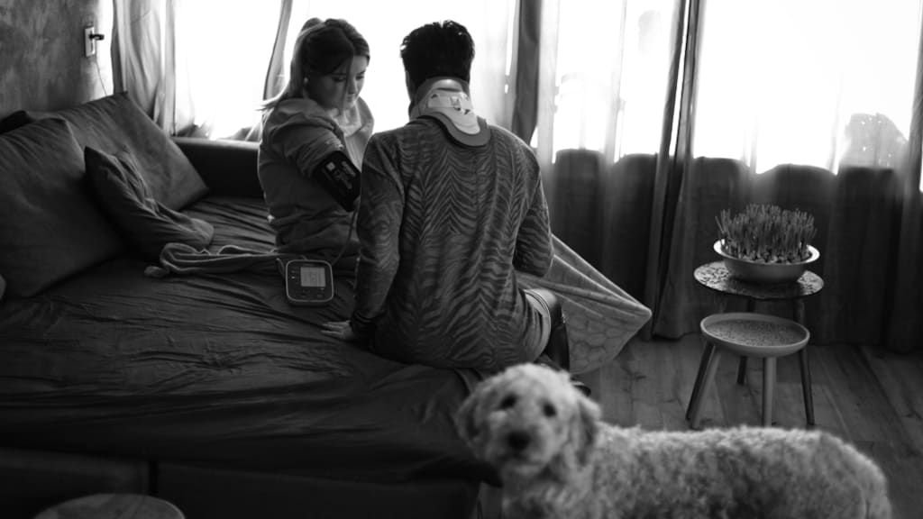 "Nu ik me beter voel, kan ik voor mijn kind zorgen", zegt Chantal.