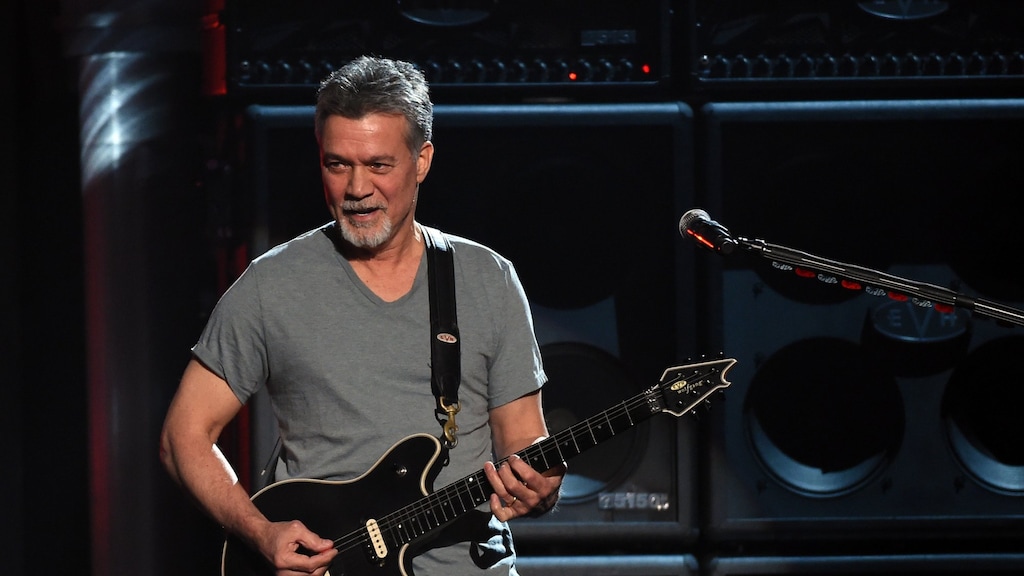 Eerbetoon Grammy's schiet bij zoon Eddie Van Halen in verkeerde keelgat