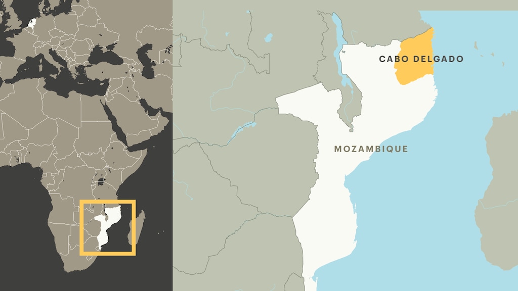 In de provincie Cabo Delgado woedt sinds 2017 een islamitische opstand.