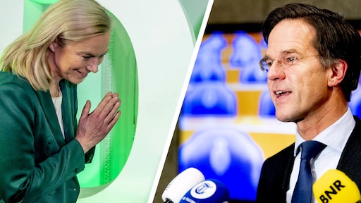 Rutte 'supertrots' na vierde winst op rij, Kaag viert feest op tafel