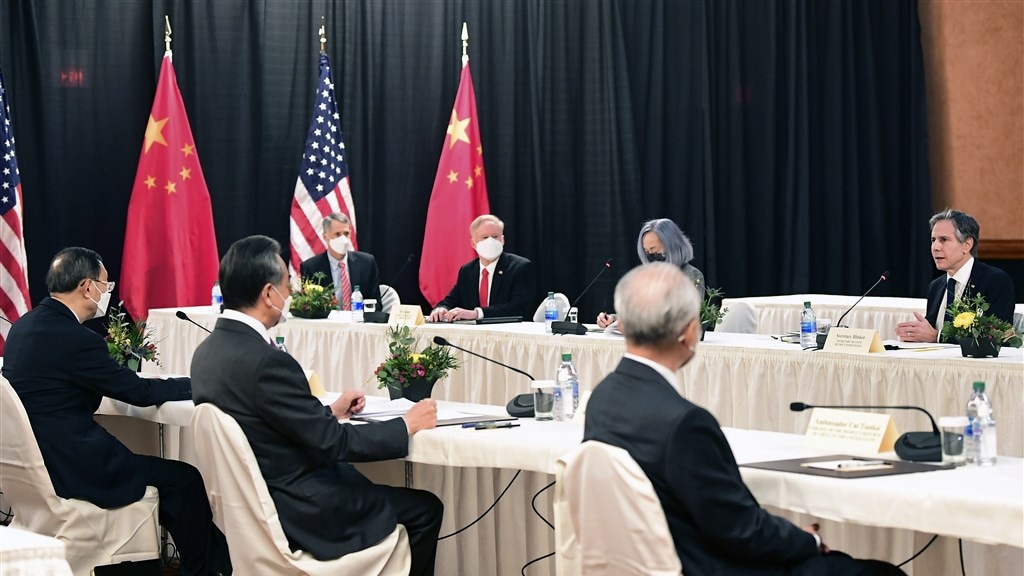 Aanvaring tussen Chinese en Amerikaanse diplomaten tijdens topoverleg