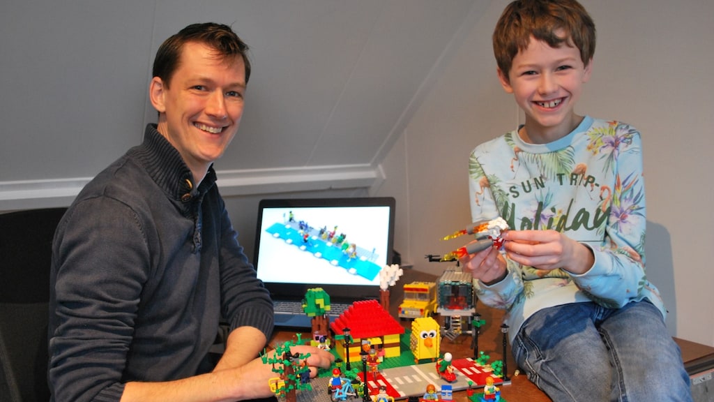 Marcel en zoontje strijden voor fietspad in Legoland: 'Waarom is dat er nog niet?'