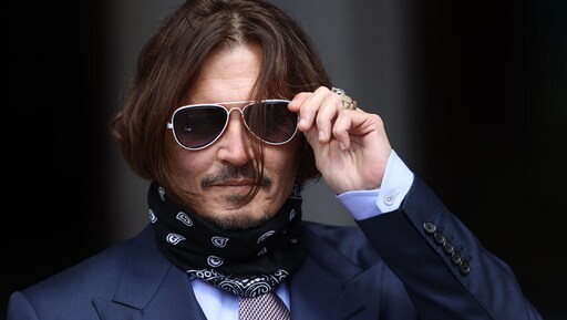 Johnny Depp nu ook op TikTok te vinden