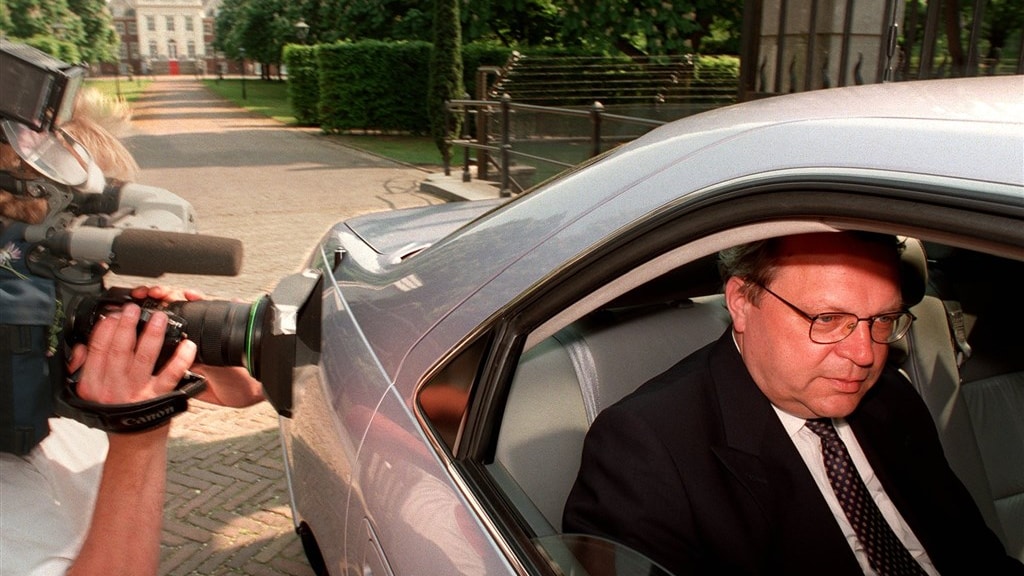 Informateur Klaas de Vries in 1998.