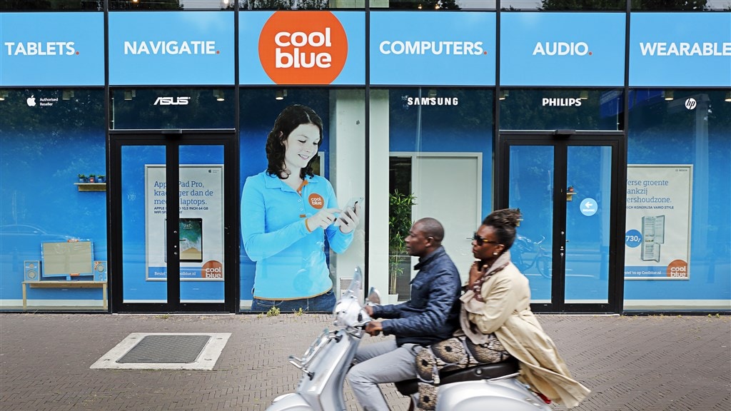 Cool Blue heeft al een aantal fysieke winkels geopend.