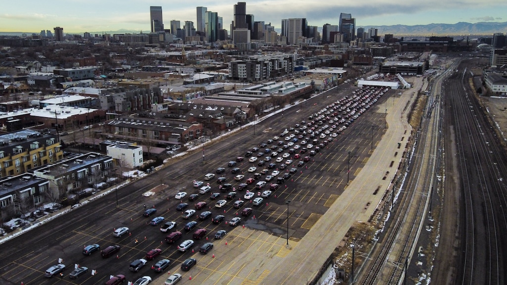 Vaccineren op z'n Amerikaans: met een drive-in.