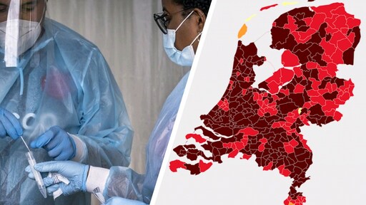 Nieuwe stijging coronabesmettingen, 224 gemeenten op hoogste risiconiveau