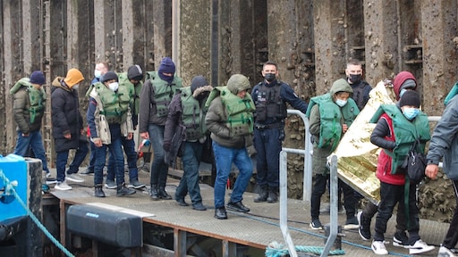 159 bootvluchtelingen in Het Kanaal gered op één dag