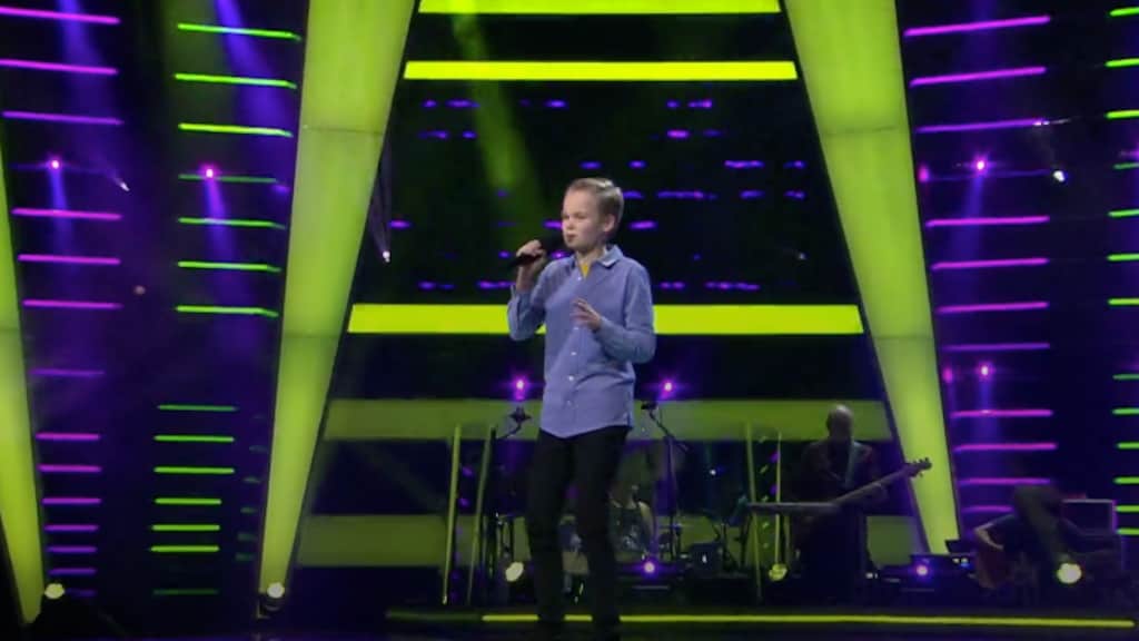 The Voice Kids-kijkers hebben het te doen met zenuwachtige Sam